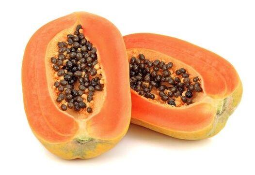 Vermixin conține extract din semințe de papaya