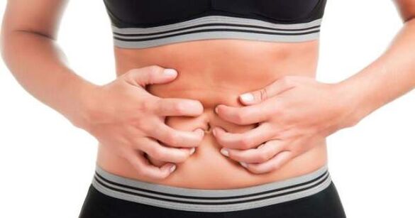 Durere în abdomen din cauza prezenței paraziților în intestine